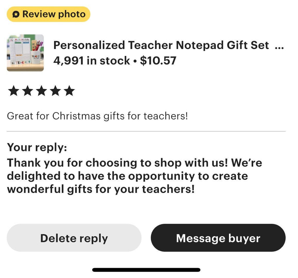 Personalized Teacher Notepad Gift Set  Desk Accessory Teacher Gift Classroom Decor Office Organization Desk Nameplate Custom