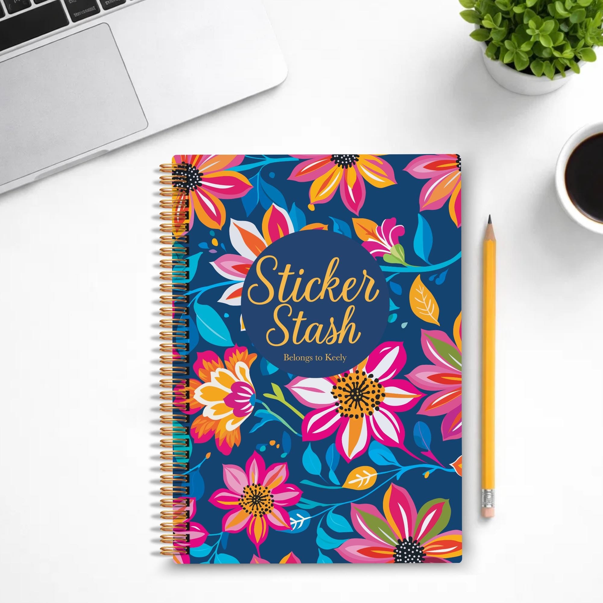 Adult Sticker Book Bundle Stylish Storage For Sticker Lovers Organize Your Stickers Fun and Chic