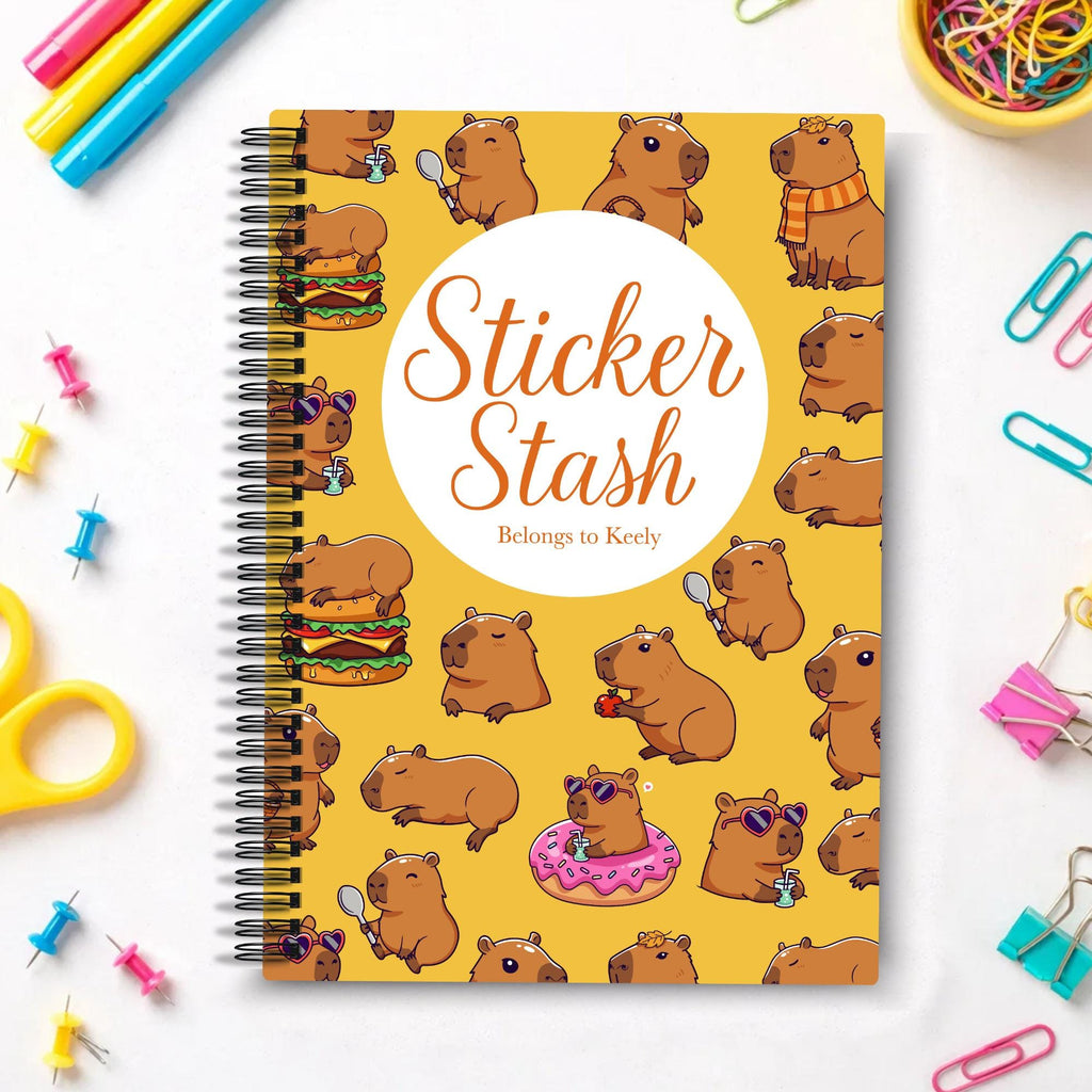 Adult Sticker Book Bundle Stylish Storage For Sticker Lovers Organize Your Stickers Fun and Chic