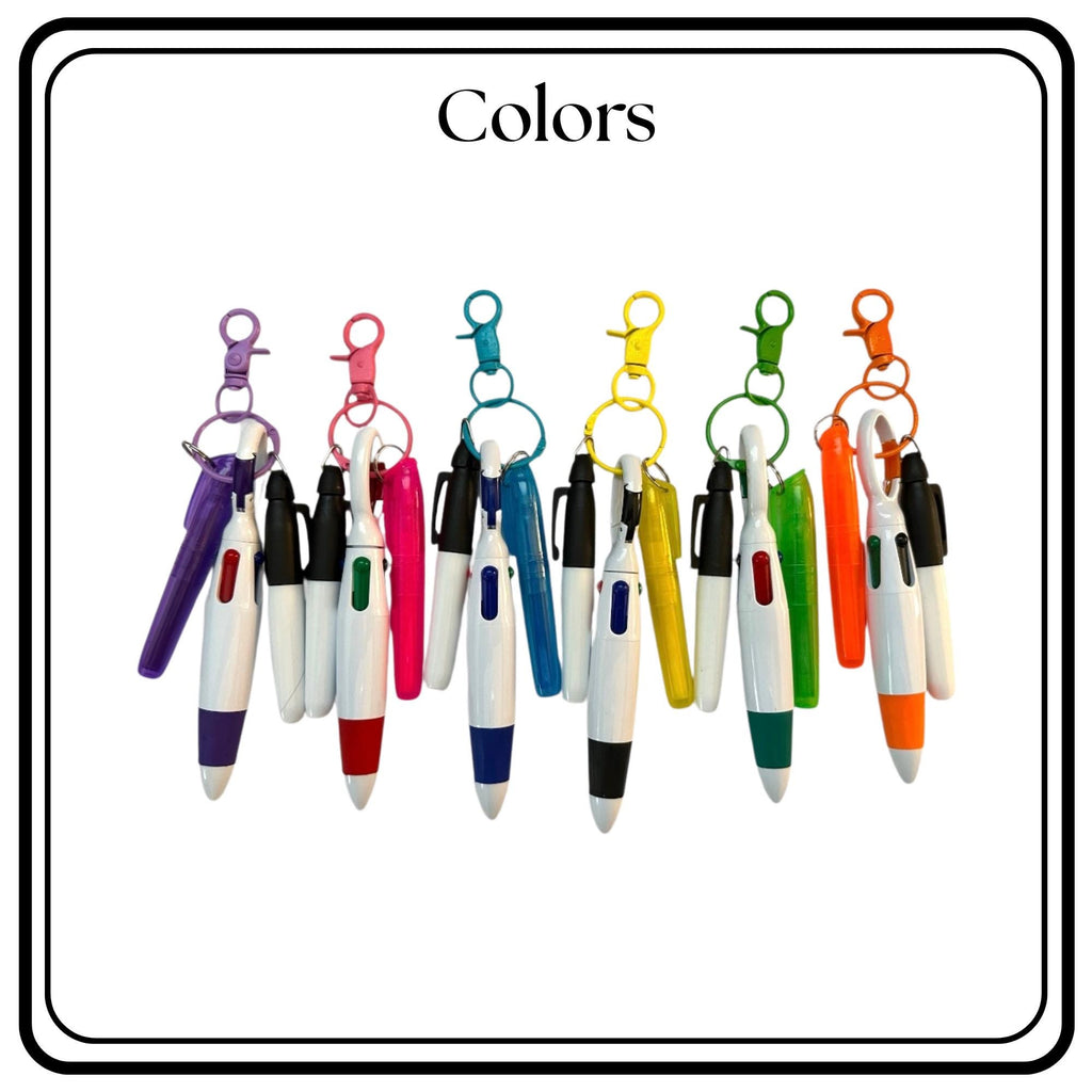 Personalized Nursing Badge Pens Set Mini Pens Keychain Accessories Gift Reel Tools for Medical Professionals