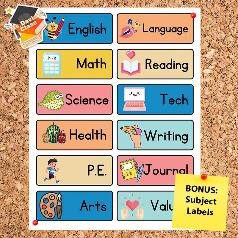 School Routine Chart Daily Schedule Morning Routine Visual Guide Student Organization System Template Digital Download Homework Tracker