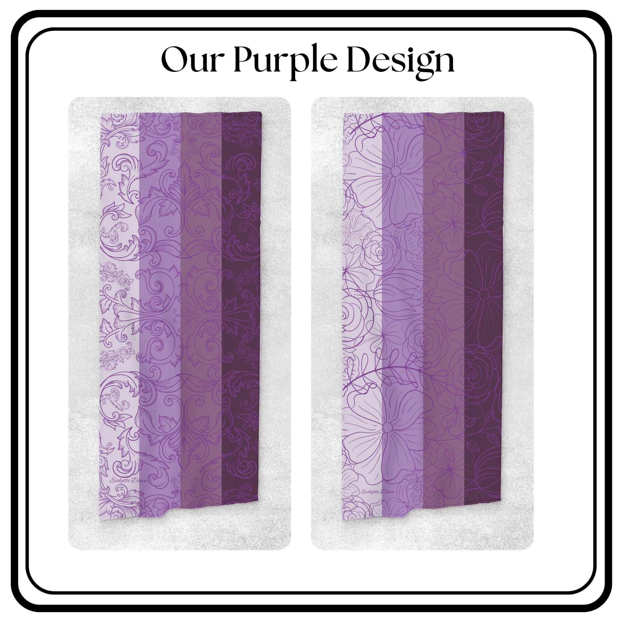 Personalized Scarf Fashion Accessory Personalized Gift Idea For Women Neck Wrap Style Bandana Flower Pattern Custom Design Filigree Detail
