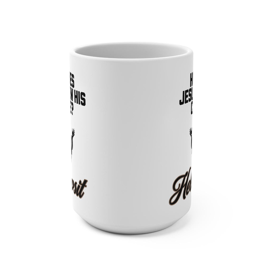 Funny Christian Coffee Mug Religious Humor Large Cup with Sayings Perfect Gift for Her Humorous Fun Birthday Gift