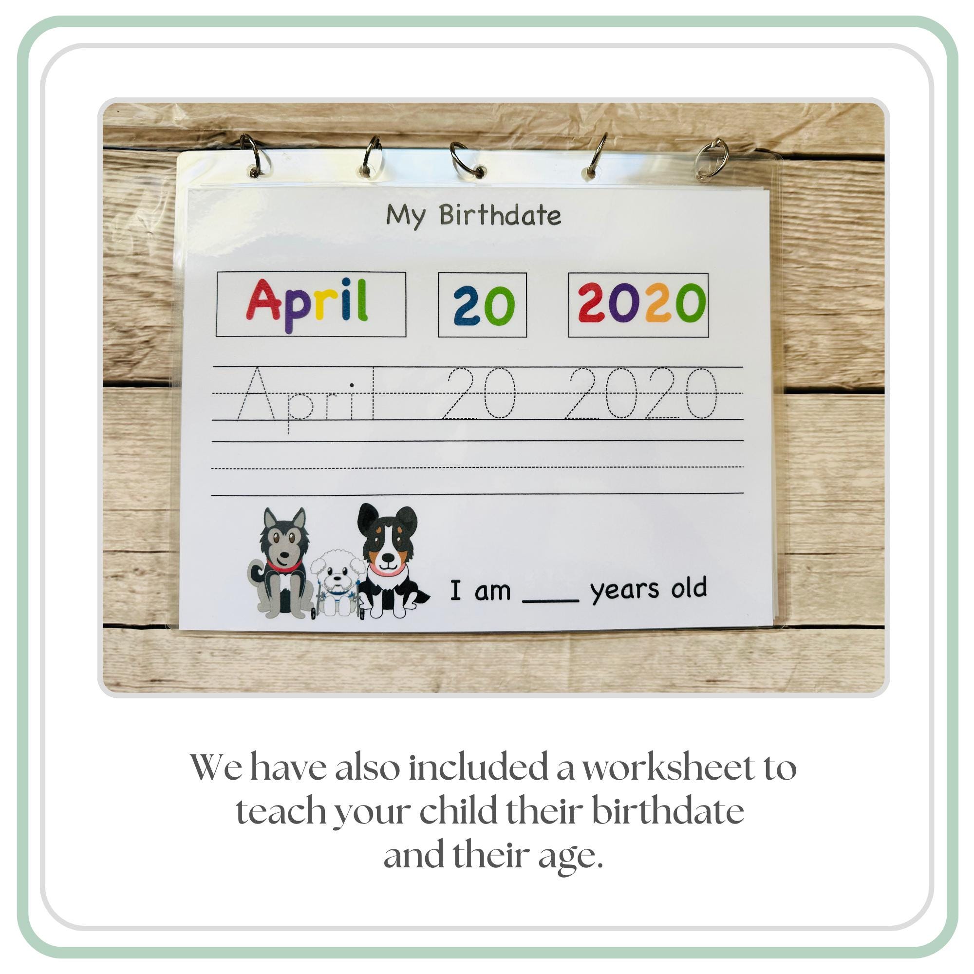 Name Tracing Worksheet Book for Preschool Learning Activity Book Page Alphabet Practice Letter Recognition Learning Tool for Teaching