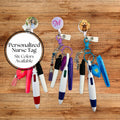 Personalized Nursing Badge Pens Set Mini Pens Keychain Accessories Gift Reel Tools for Medical Professionals